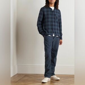SAVE KHAKI UNITED Checked Cotton-Flannel Shirt